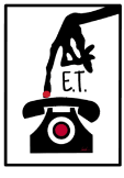 maglietta 'E.T. Telefono Casa'