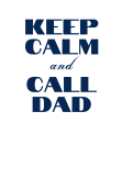 maglietta keep calm dad