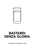 maglietta BASTARDI SENZA GLORIA