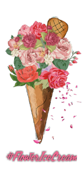 cover Flower Ice Cream 